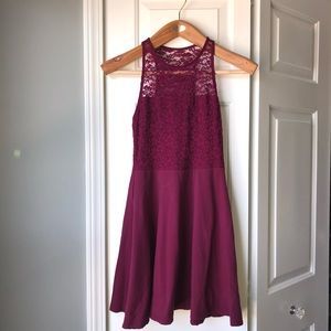 Hollister lace skater dress